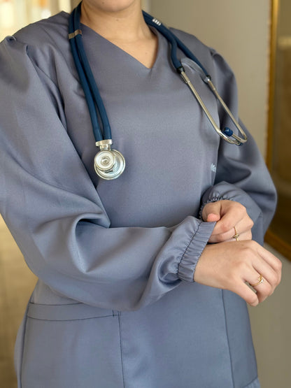 TENUE MEDICALE  MOYENNE GRIS - COLLECTION SERENA