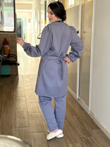 TENUE MEDICALE  MOYENNE GRIS - COLLECTION SERENA