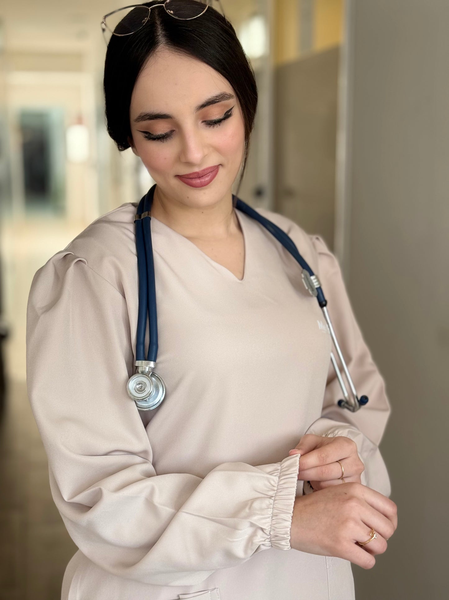 TENUE MEDICALE  MOYENNE BEIGE - COLLECTION SERENA