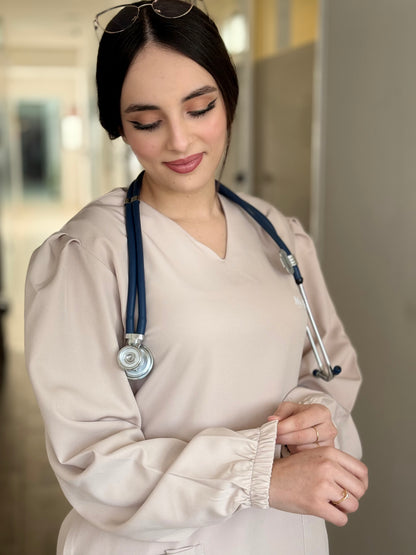 TENUE MEDICALE  MOYENNE BEIGE - COLLECTION SERENA