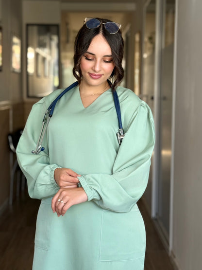 TENUE MEDICALE  MOYENNE VERT CLAIR - COLLECTION SERENA