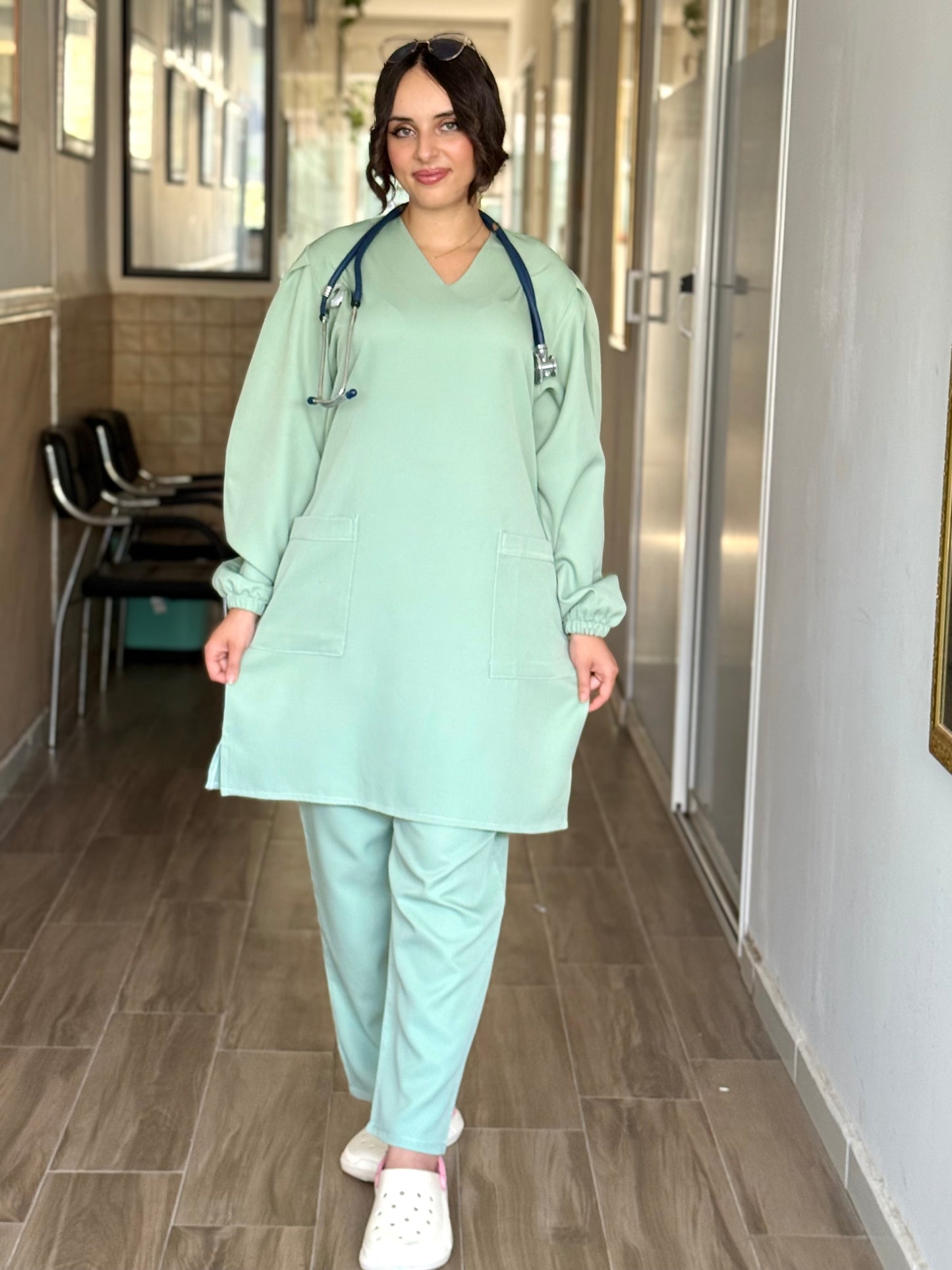 TENUE MEDICALE  MOYENNE VERT CLAIR - COLLECTION SERENA