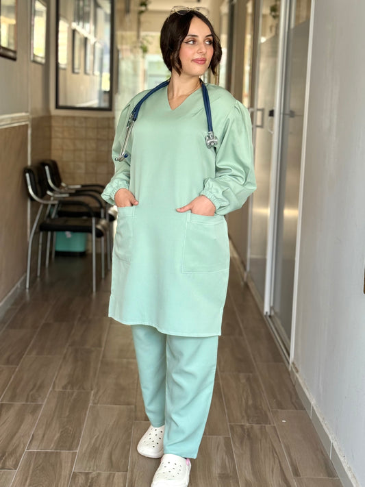 TENUE MEDICALE  MOYENNE VERT CLAIR - COLLECTION SERENA